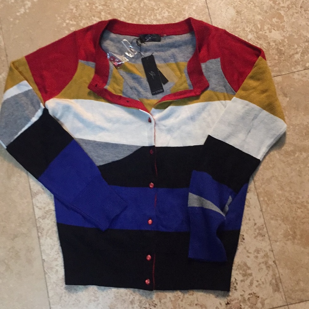 Beautiful Multi colored cardigan